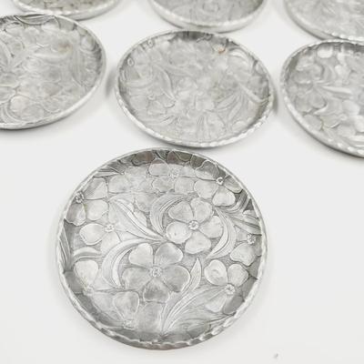 MID-CENTURY EVERLAST FORGED ALUMINUM COASTERS