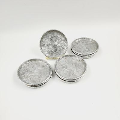 MID-CENTURY EVERLAST FORGED ALUMINUM COASTERS