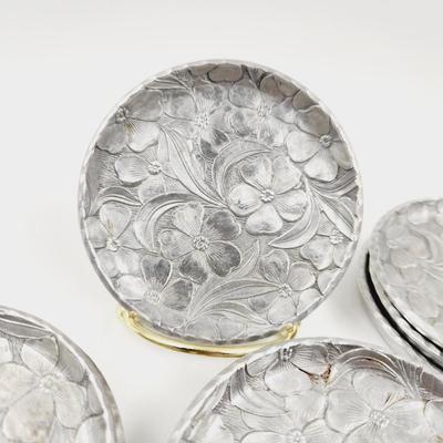 MID-CENTURY EVERLAST FORGED ALUMINUM COASTERS