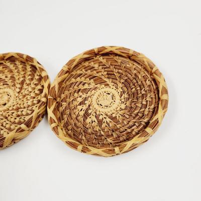 MID-CENTURY WOVEN COASTER BUNDLE
