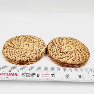 MID-CENTURY WOVEN COASTER BUNDLE