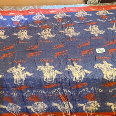 Vintage Hi-Yo Silver & Tonto Blanket