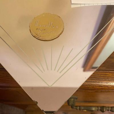 Vintage Hamilton Flamingo Mirror