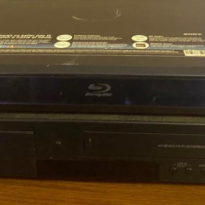 Sony Blue Ray Player & Samsung VCR & DVD Player