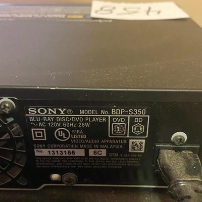Sony Blue Ray Player & Samsung VCR & DVD Player