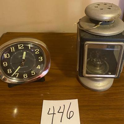 Clock and Lantern