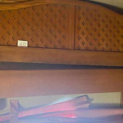 Headboard and Frame Full Size Bed