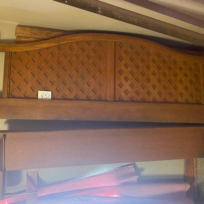 Headboard and Frame Full Size Bed