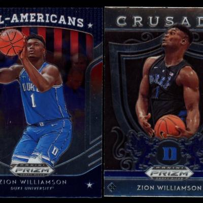 ZION WILLIAMSON ROOKIE CARDS