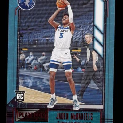 JADEN MCDANIELS ROOKIE CARD #'D /149