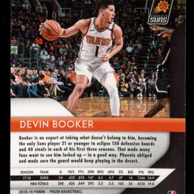 DEVIN BOOKER SILVER PRIZM