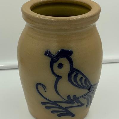 Beaumont pottery crock
