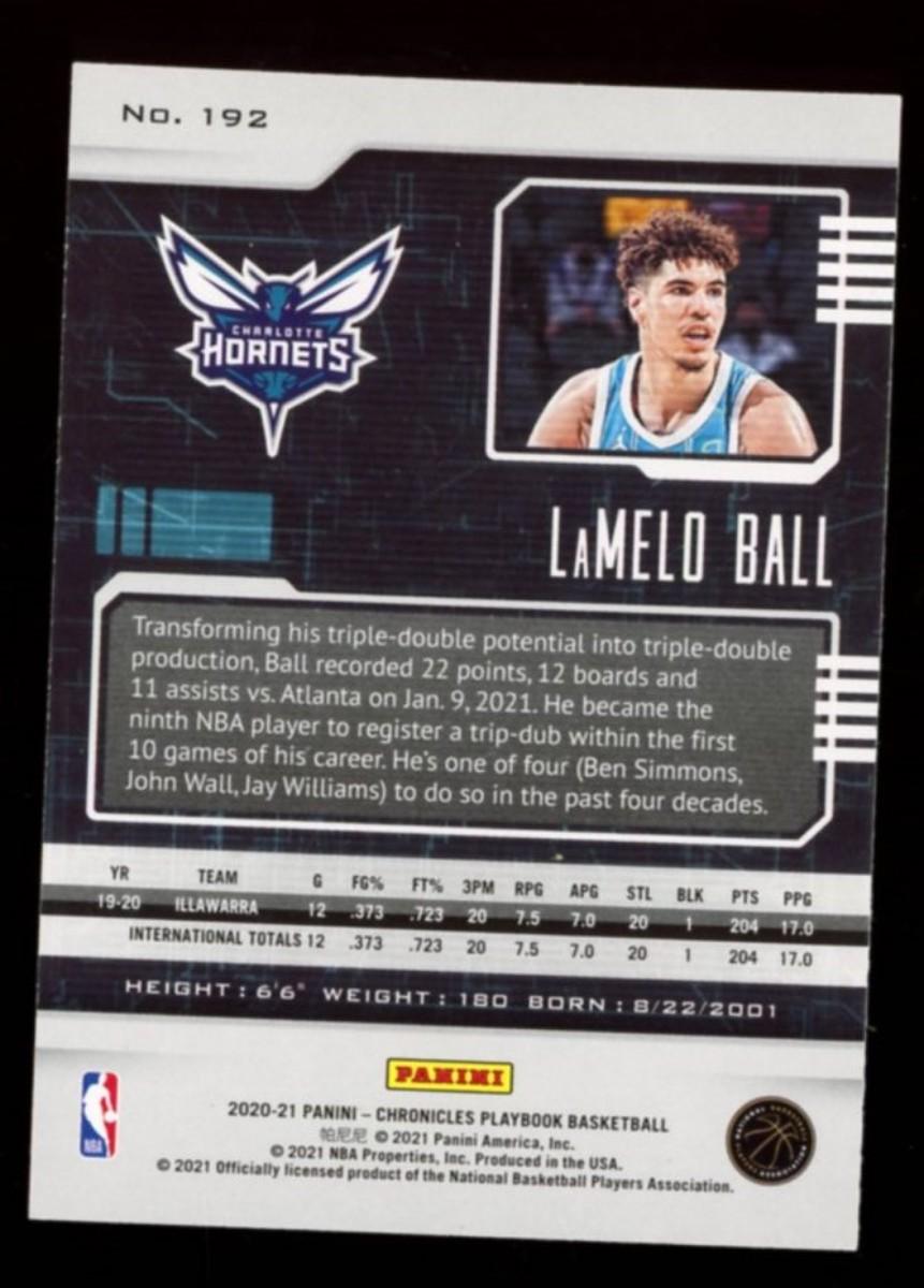 LAMELO BALL ROOKIE CARD | EstateSales.org