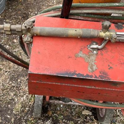 Torch Set on Cart