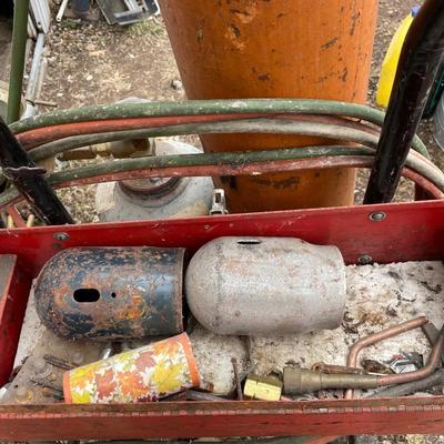 Torch Set on Cart