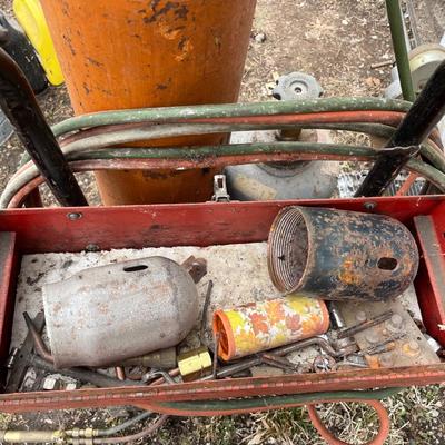 Torch Set on Cart