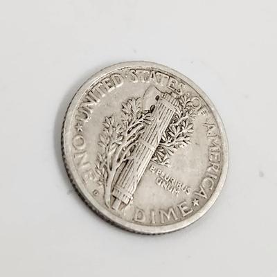 1918 SILVER MERCURY DIME