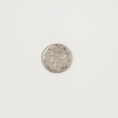 1918 SILVER MERCURY DIME