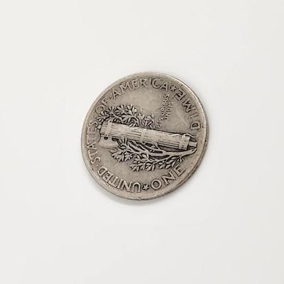 1943 SILVER MERCURY DIME