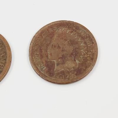 1887 INDIAN HEAD PENNIES - 2
