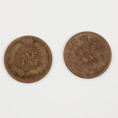 1887 INDIAN HEAD PENNIES - 2