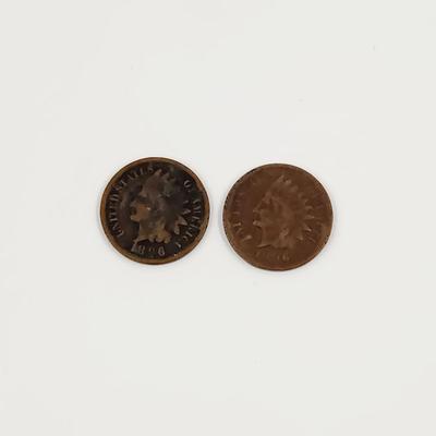 1896 INDIAN HEAD PENNIES - 2