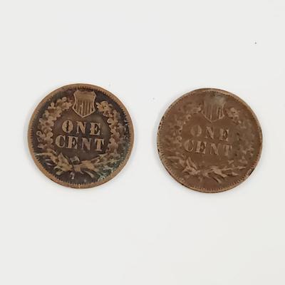 1896 INDIAN HEAD PENNIES - 2