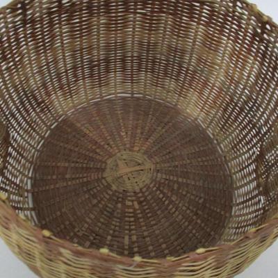 Native American Hand-Woven Basket