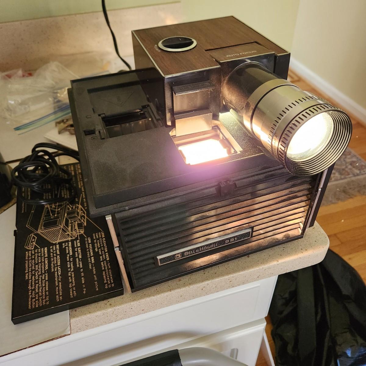 Bell & Howell Slide Projector