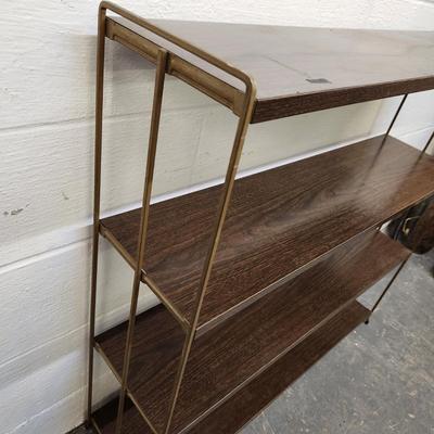 VINTAGE MC METAL SHELF UNIT