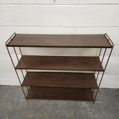 VINTAGE MC METAL SHELF UNIT