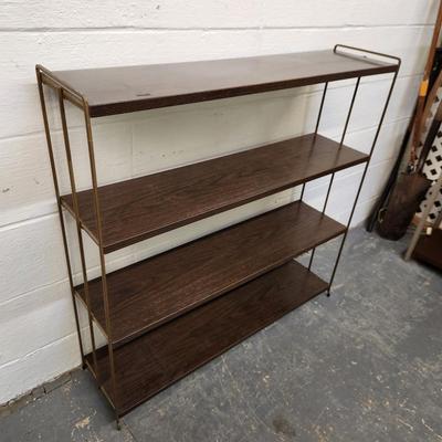 VINTAGE MC METAL SHELF UNIT