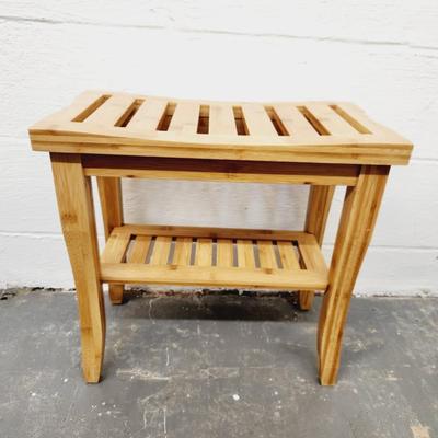 FUN ECLECTIC WOODEN SIDE TABLE