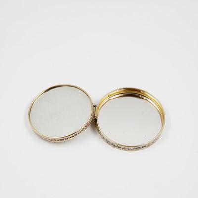 VINTAGE DOUBLE MIRROR COMPACT
