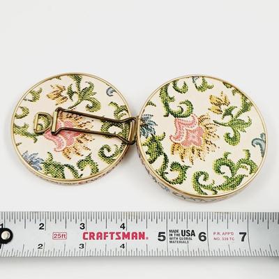 VINTAGE DOUBLE MIRROR COMPACT