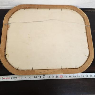 ANTIQUE FRAMED PRINT PICTURE