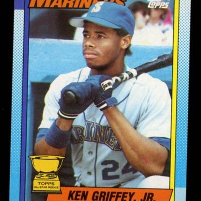 KEN GRIFFEY JR ROOKIE CARD