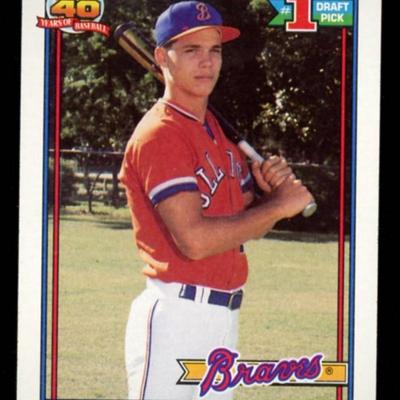 CHIPPER JONES ROOKIE CARD