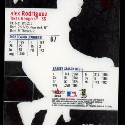 ALEX RODRIGUEZ 2003 EX
