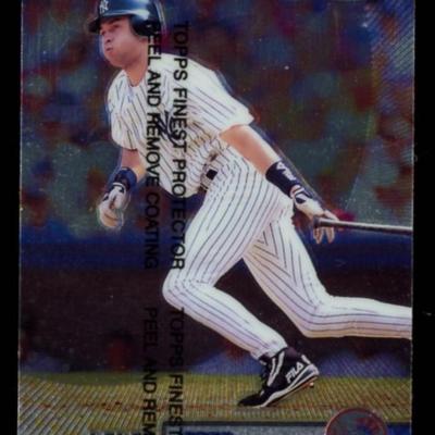 DEREK JETER 1999 TOPPS FINEST