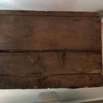 wooden fruit box with label #2 (8 total listed in this sale listing)