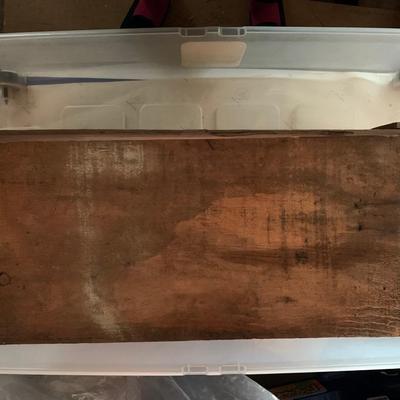 wooden fruit box with label#3 (8 total listed in this sale listing)