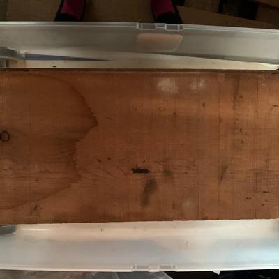wooden fruit box with label#5 (8 total listed in this sale listing)