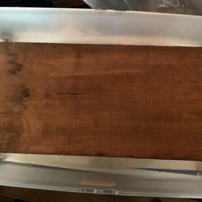 wooden fruit box with label#5 (8 total listed in this sale listing)