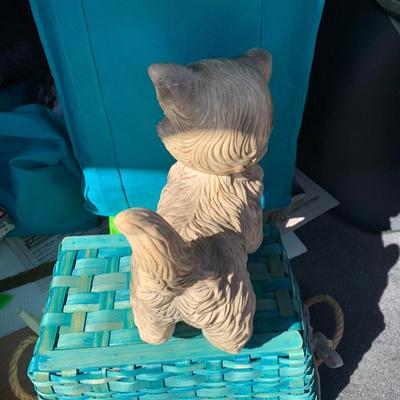 vintage cat squeeze toy