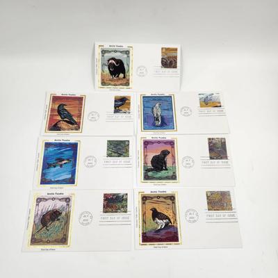 1ST DAY STAMPS - 7PC - 2003 ARCTIC TUNDRA