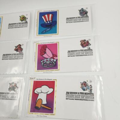 1st DAY STAMPS - 6 PC - 2005 JIM HENSONS MUPPETS