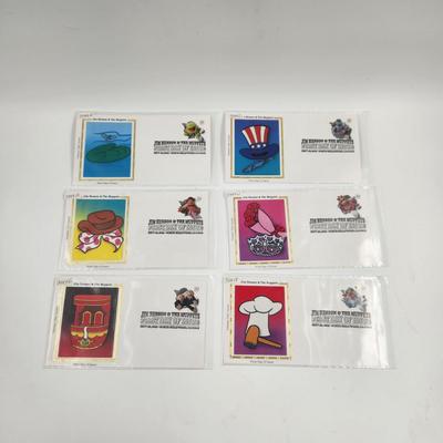 1st DAY STAMPS - 6 PC - 2005 JIM HENSONS MUPPETS