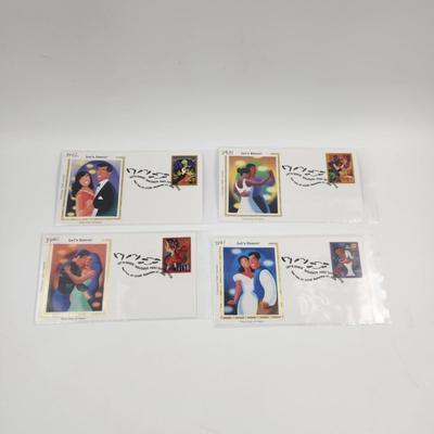 1st DAY STAMPS - 4 PC - 2005 LETS DANCE