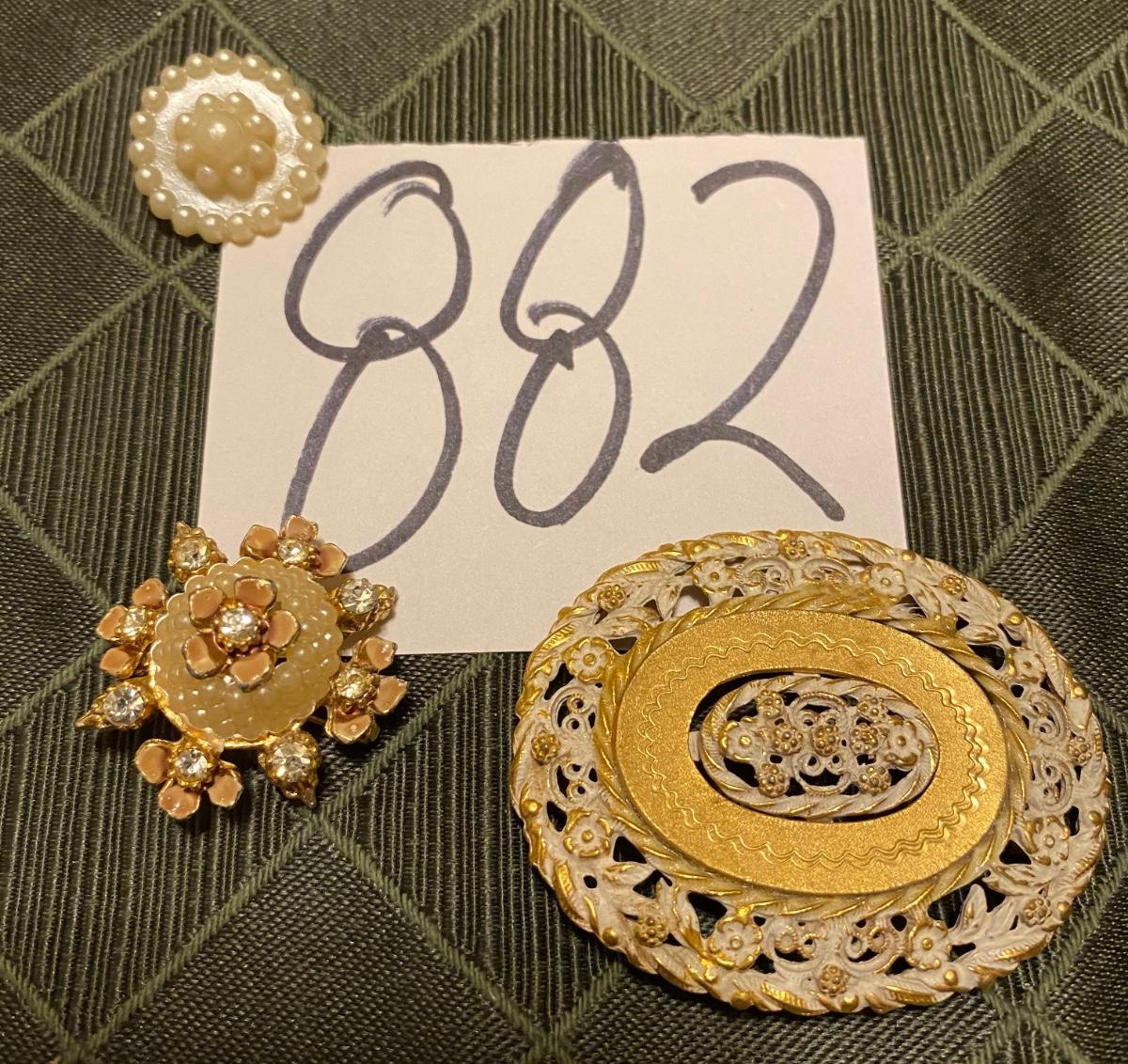 Vintage Brooch and Pins